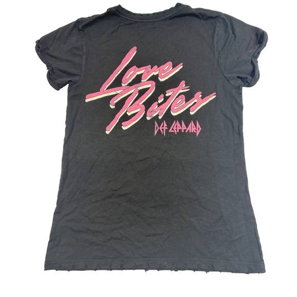 Recycled Karma NWOT Def Leppard Hysteria Summer Tour Tee Size XS - Picture 2 of 3